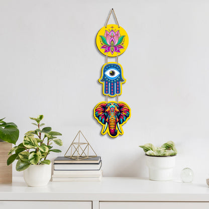 Sehaz Artworks Evil Eye Wall Hanging