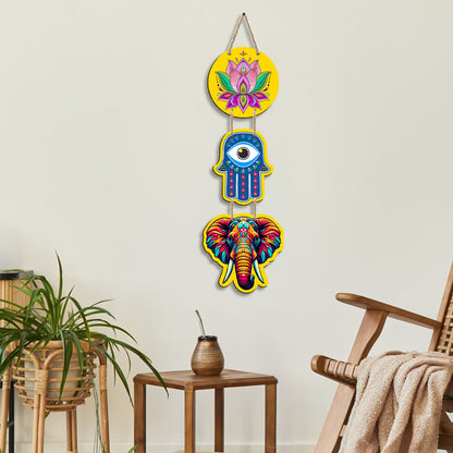 Sehaz Artworks Evil Eye Wall Hanging