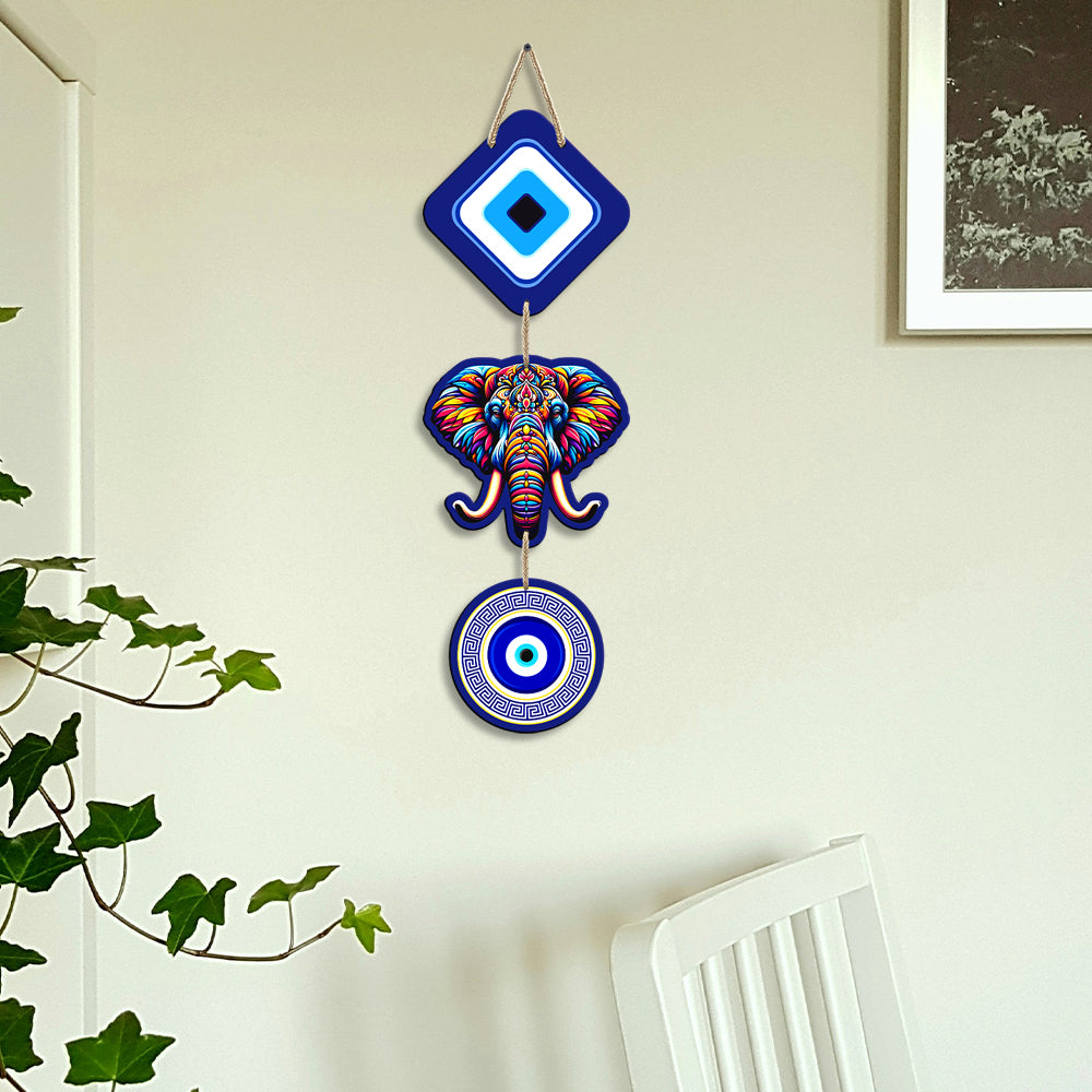 Sehaz Artworks Evil Eye Wall Hanging
