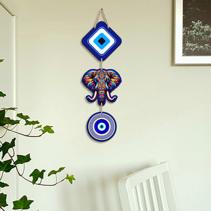 Sehaz Artworks Evil Eye Wall Hanging
