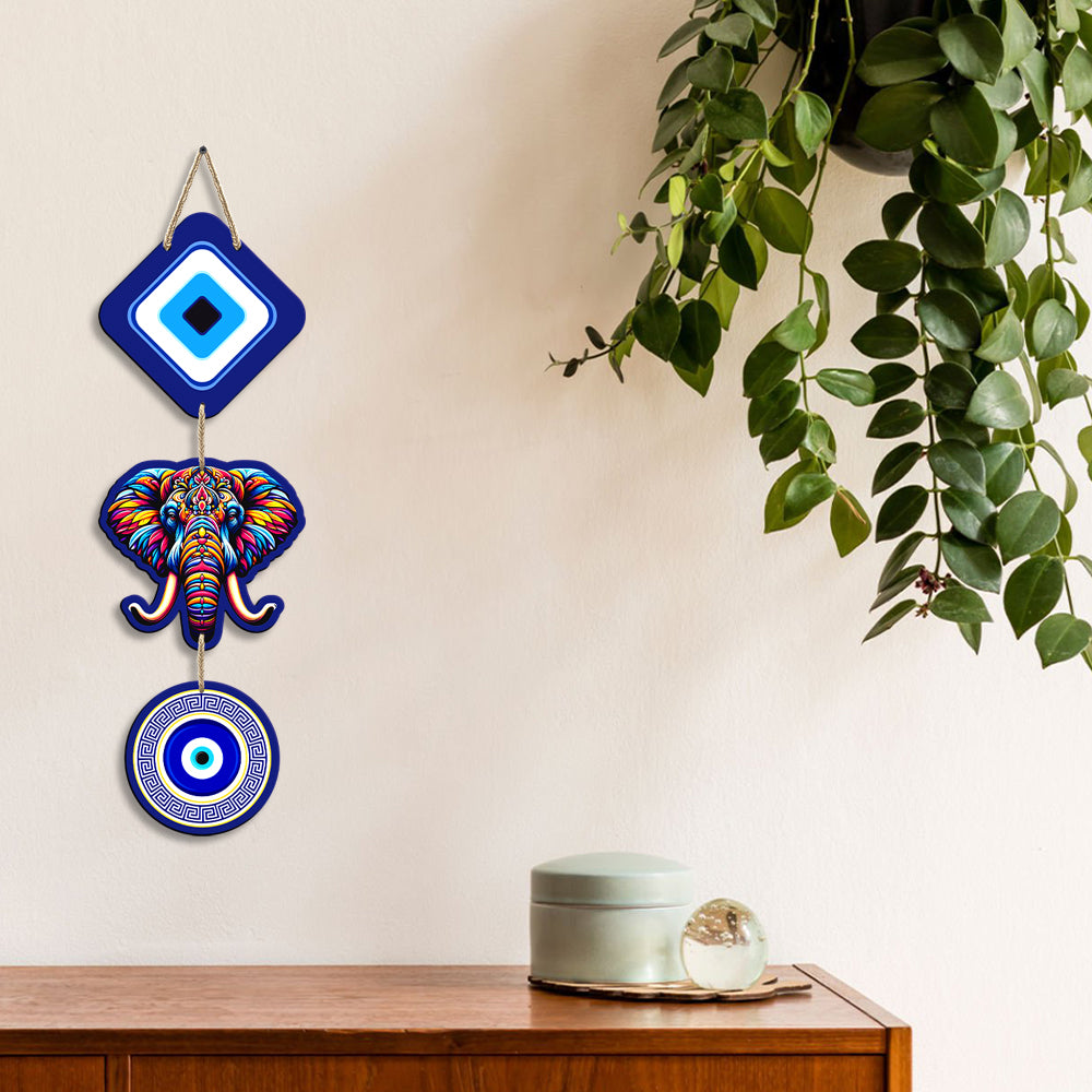 Sehaz Artworks Evil Eye Wall Hanging