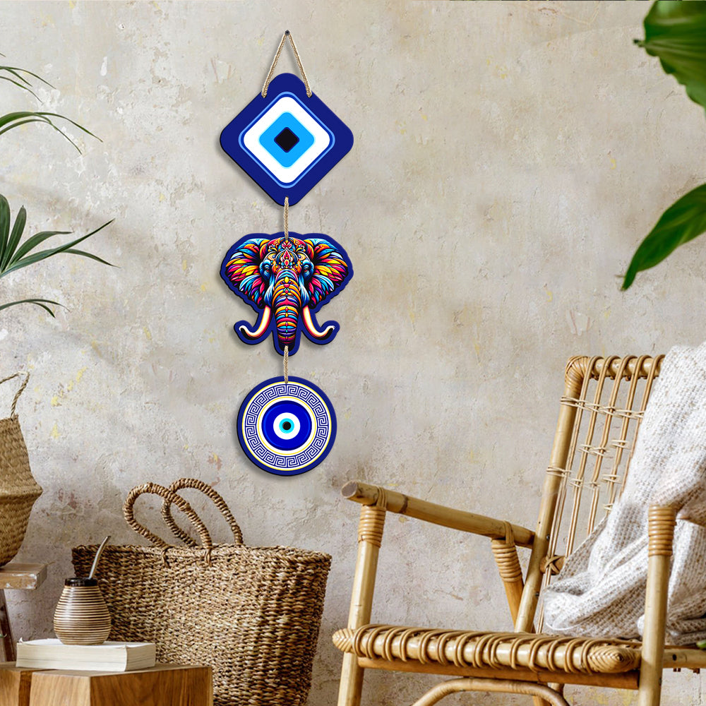 Sehaz Artworks Evil Eye Wall Hanging