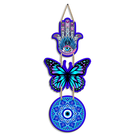 Sehaz Artworks Evil Eye Wall Hanging