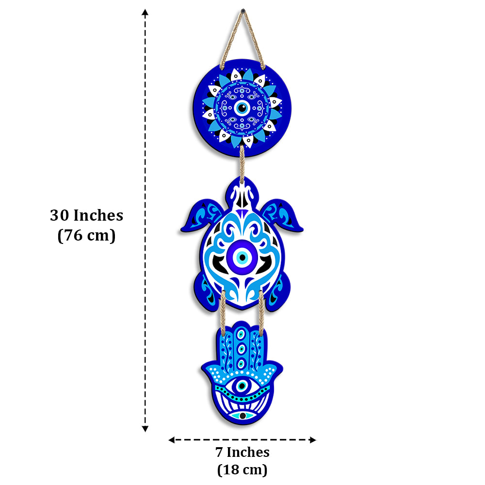 Sehaz Artworks Evil Eye Wall Hanging