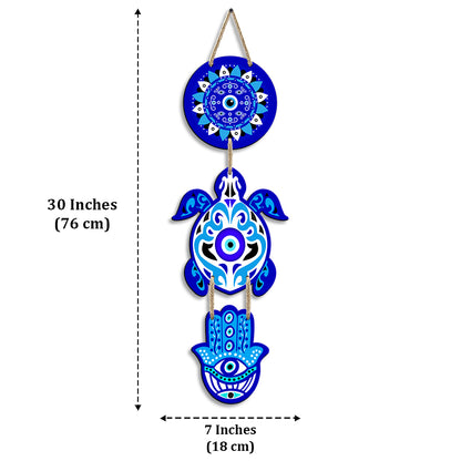 Sehaz Artworks Evil Eye Wall Hanging