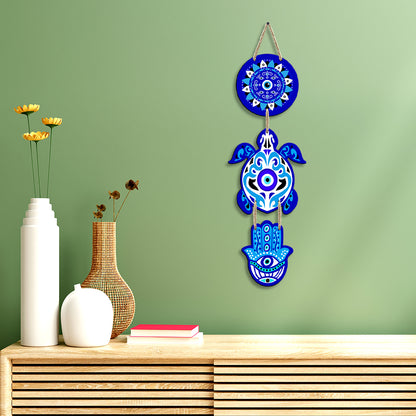 Sehaz Artworks Evil Eye Wall Hanging
