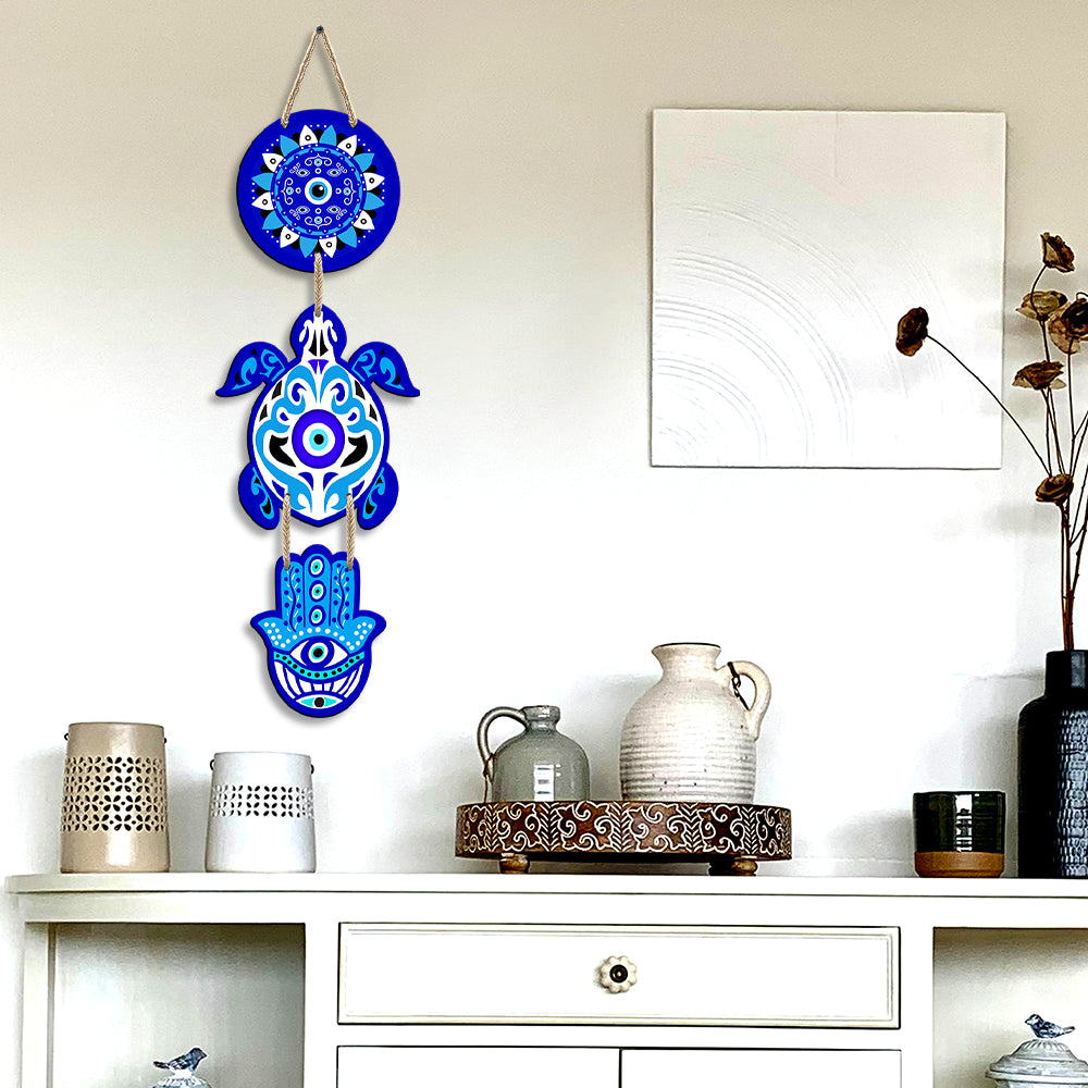 Sehaz Artworks Evil Eye Wall Hanging
