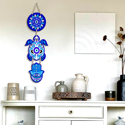 Sehaz Artworks Evil Eye Wall Hanging