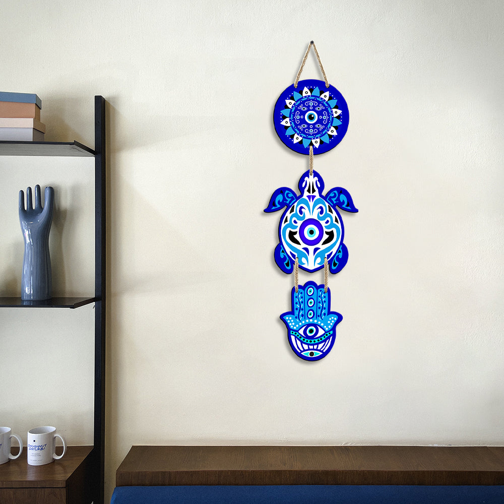 Sehaz Artworks Evil Eye Wall Hanging