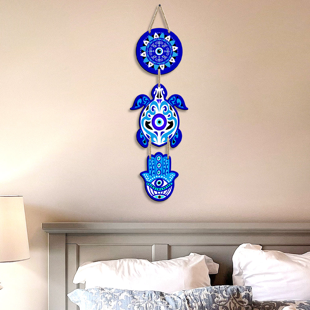 Sehaz Artworks Evil Eye Wall Hanging
