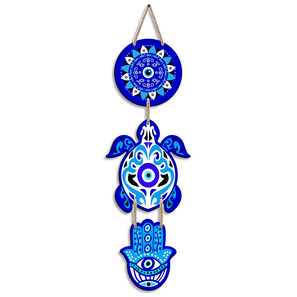 Sehaz Artworks Evil Eye Wall Hanging