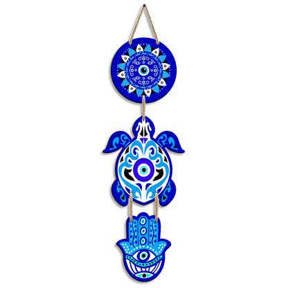 Sehaz Artworks Evil Eye Wall Hanging