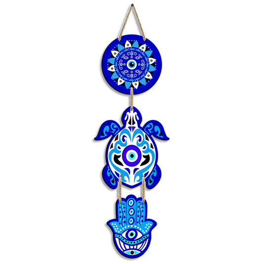 Sehaz Artworks Evil Eye Wall Hanging