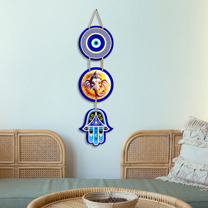 Sehaz Artworks Evil Eye Wall Hanging