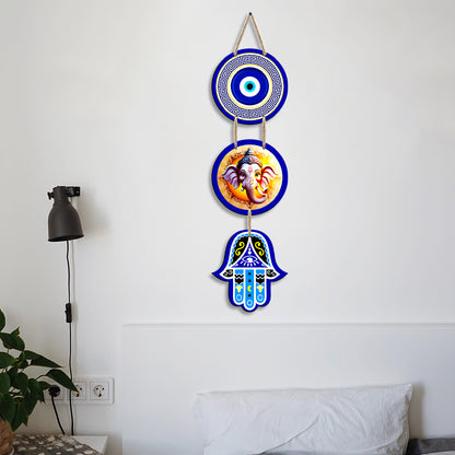 Sehaz Artworks Evil Eye Wall Hanging