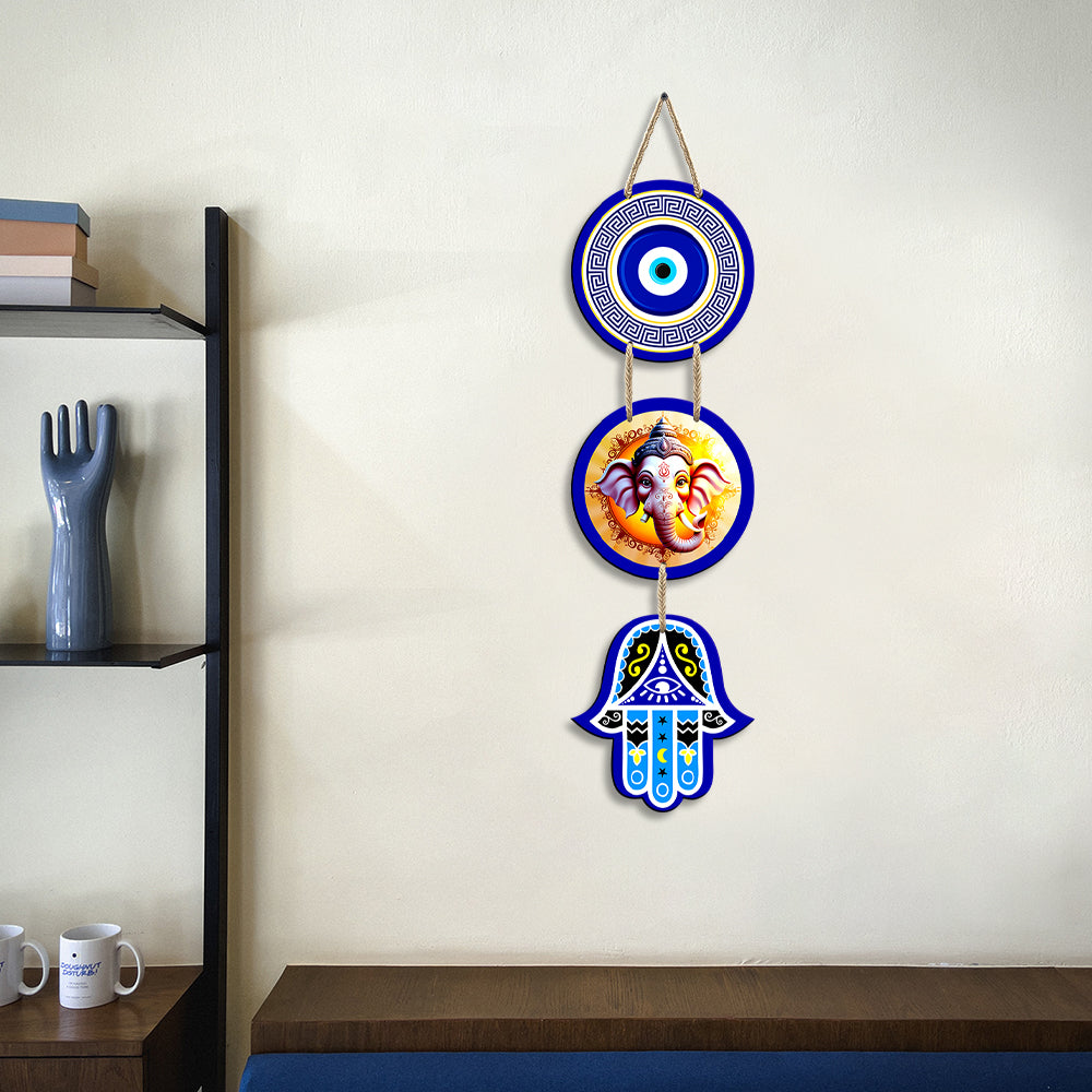 Sehaz Artworks Evil Eye Wall Hanging