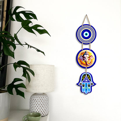 Sehaz Artworks Evil Eye Wall Hanging