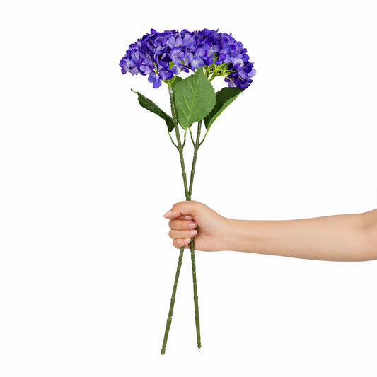 Violet Hydrangea Artificial Flower