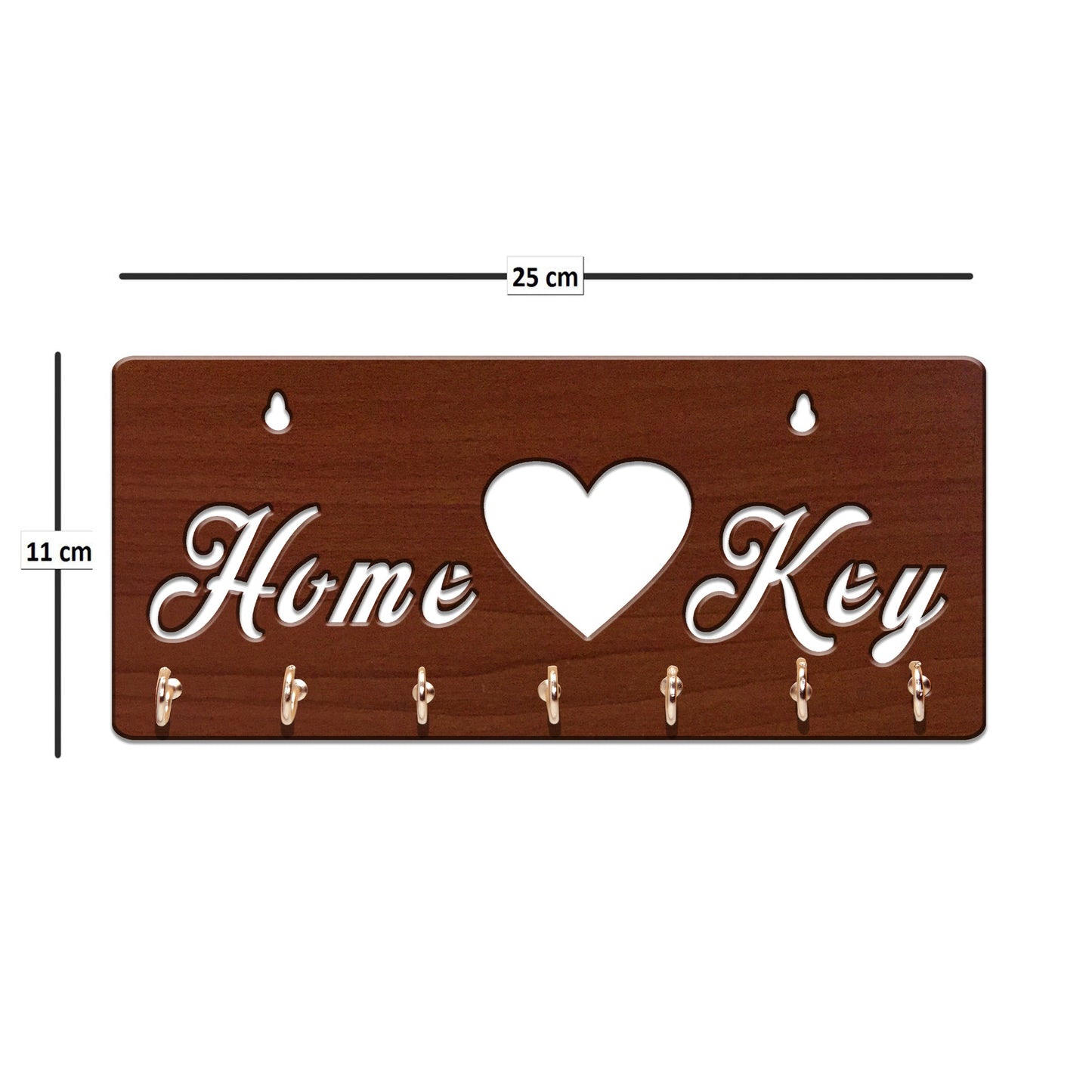 Small Keyholder Brown Colour