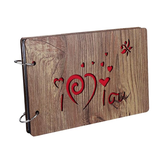 I Love You Brown Scrapbook