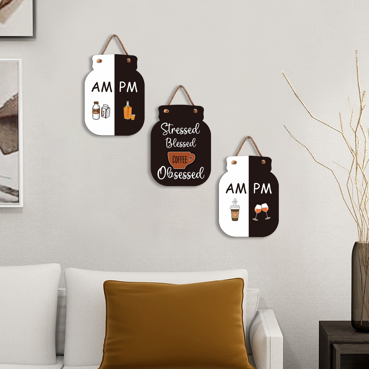 Jar Set Wall Hanging