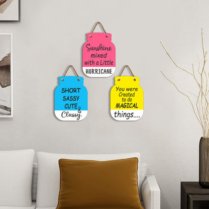 Jar Set Wall Hanging