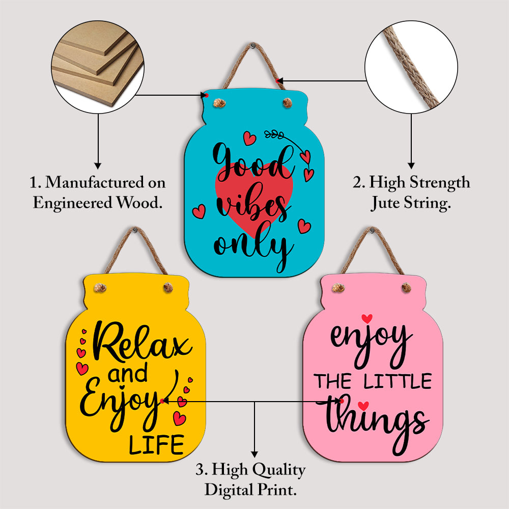 Jar Set Wall Hanging