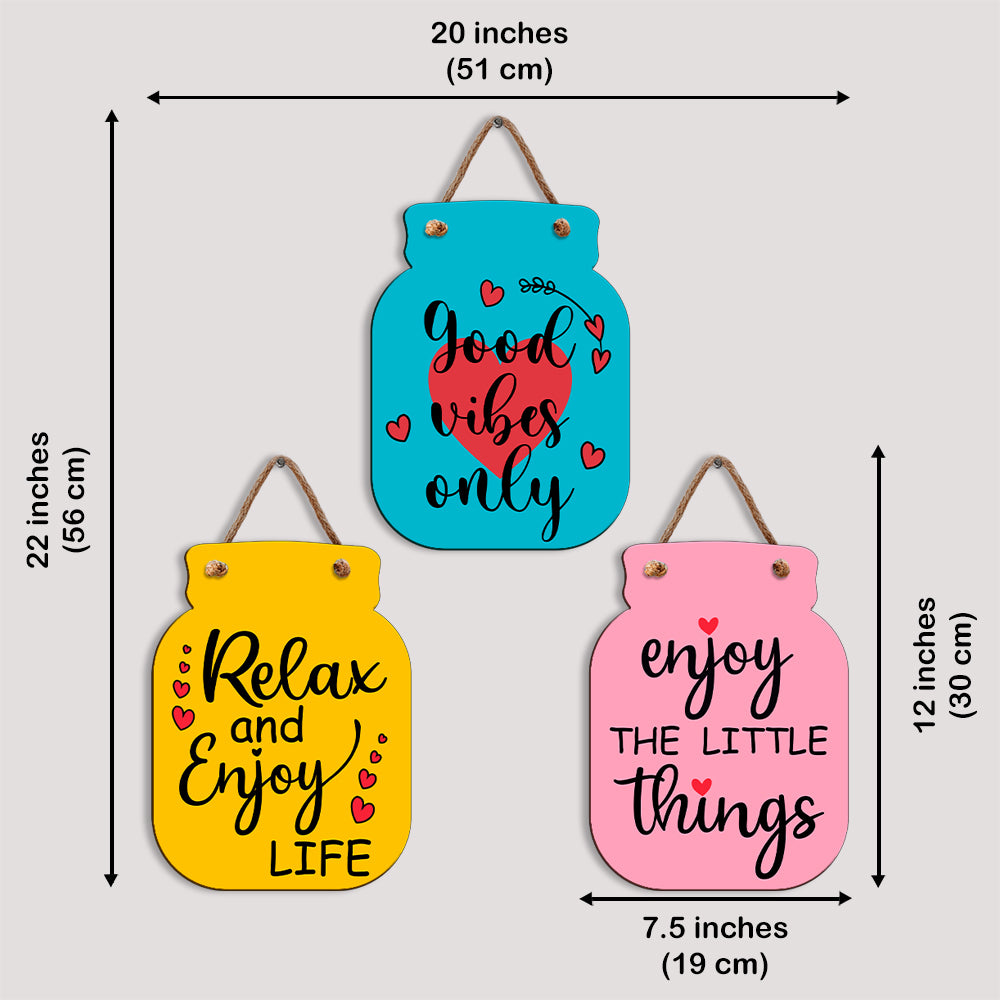 Jar Set Wall Hanging