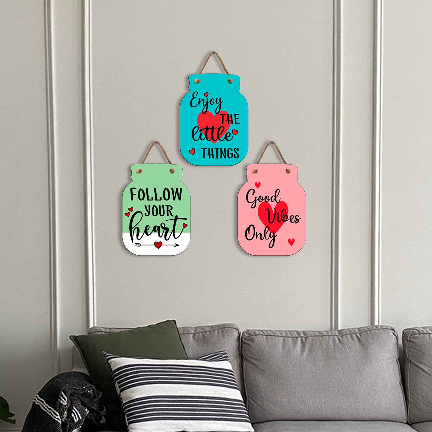 Jar Set Wall Hanging