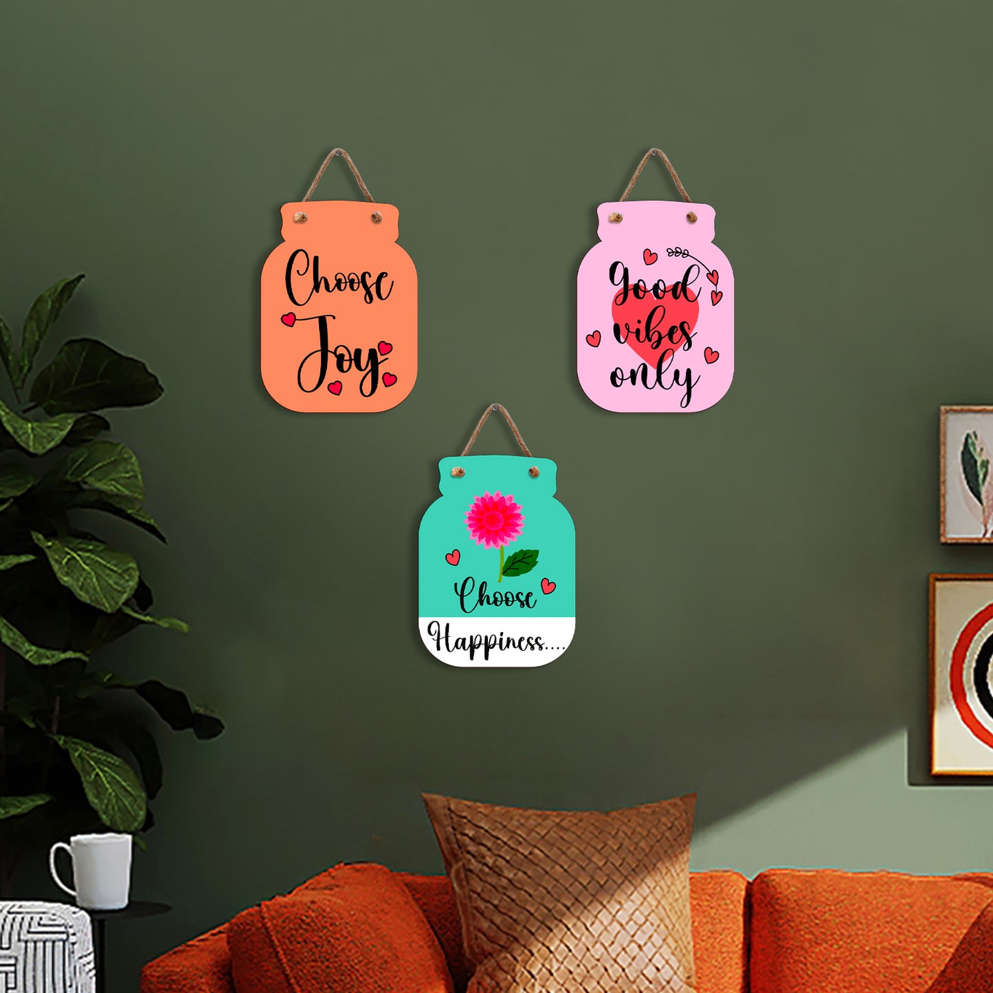 Jar Set Wall Hanging