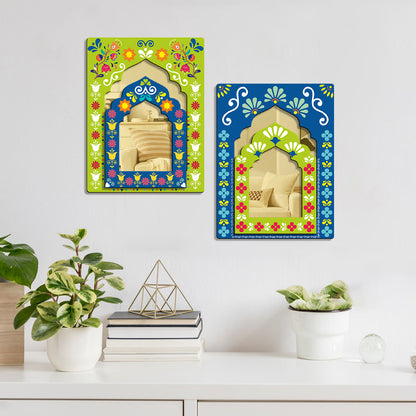 Sehaz Artworks Jharokha Wall Hanging