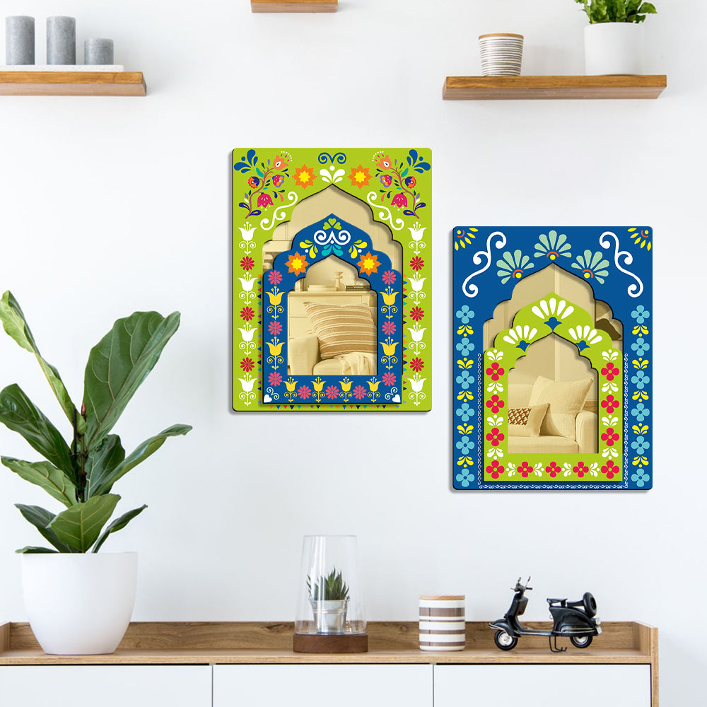 Sehaz Artworks Jharokha Wall Hanging