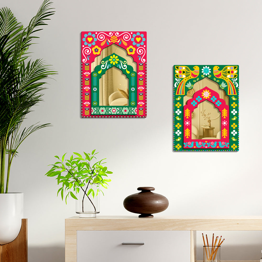 Sehaz Artworks Jharokha Wall Hanging