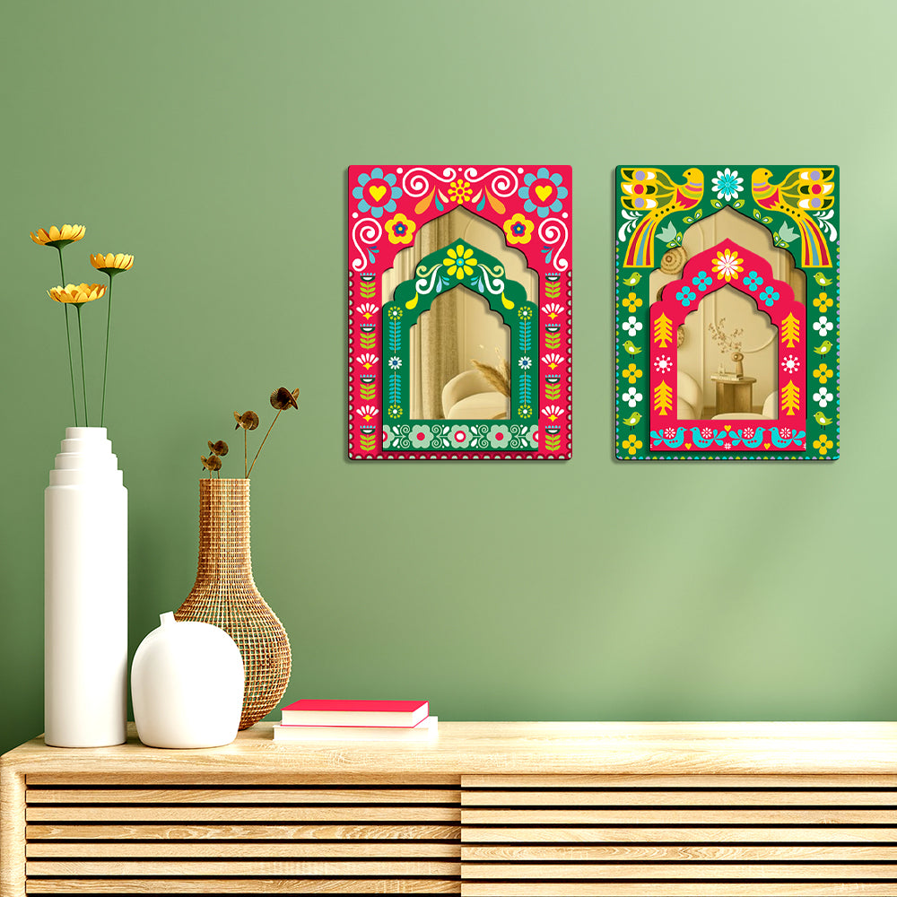 Sehaz Artworks Jharokha Wall Hanging