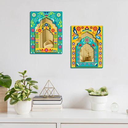 Sehaz Artworks Jharokha Wall Hanging