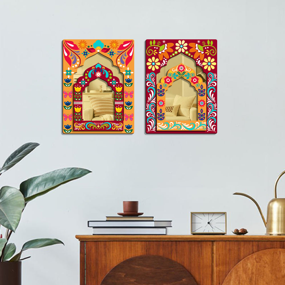 Sehaz Artworks Jharokha Wall Hanging