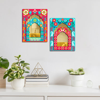 Sehaz Artworks Jharokha Wall Hanging