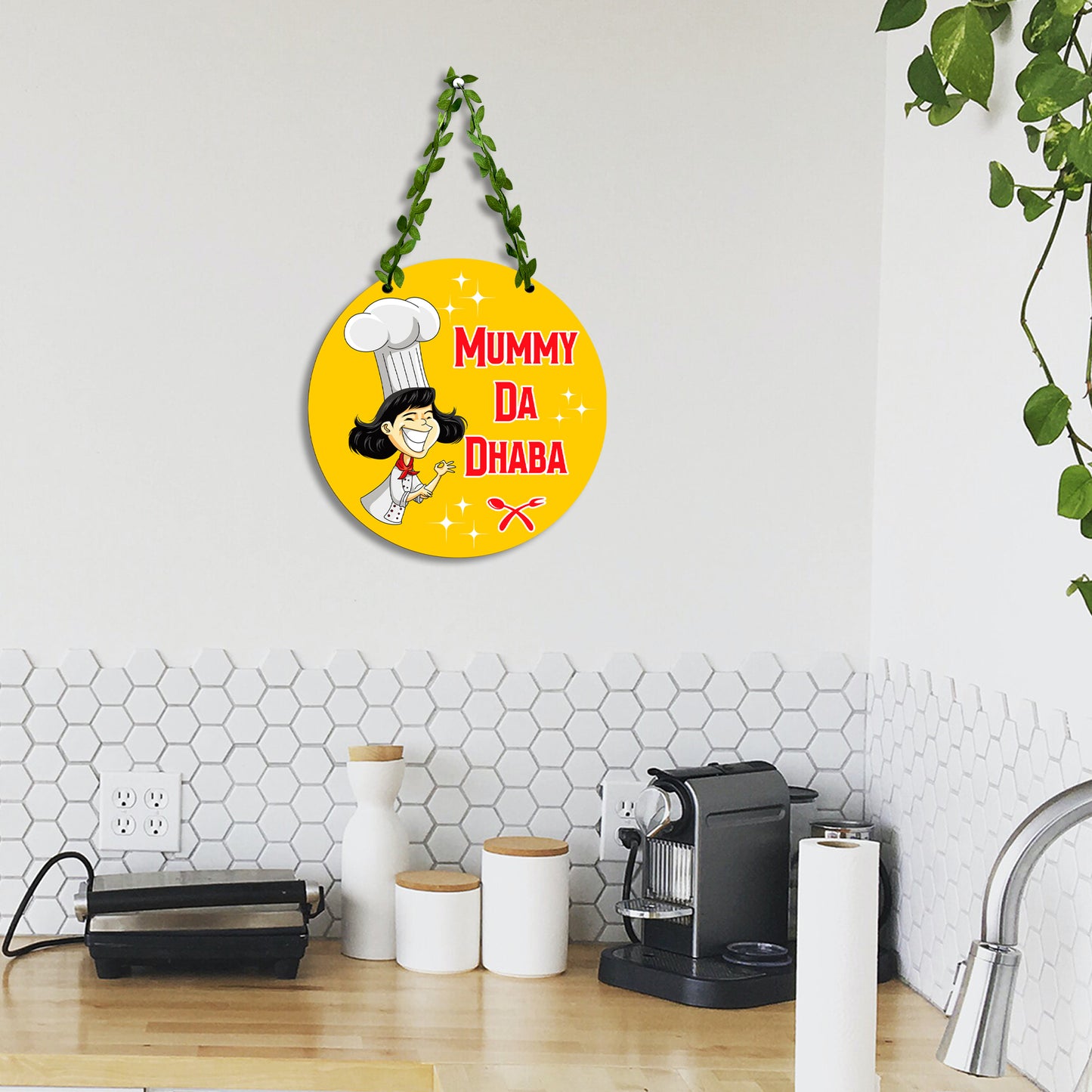 Mummy Ka Dhaba Wall Hanging for Kitchen