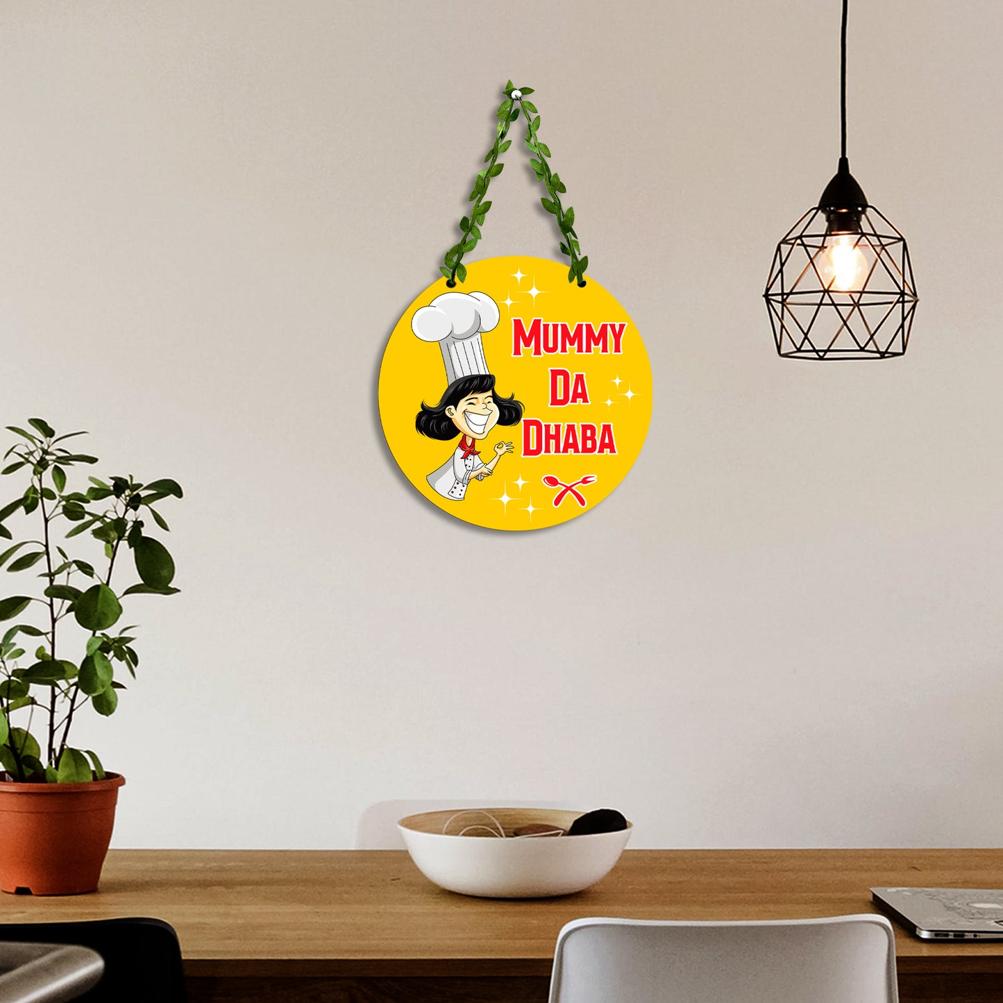 Mummy Ka Dhaba Wall Hanging for Kitchen