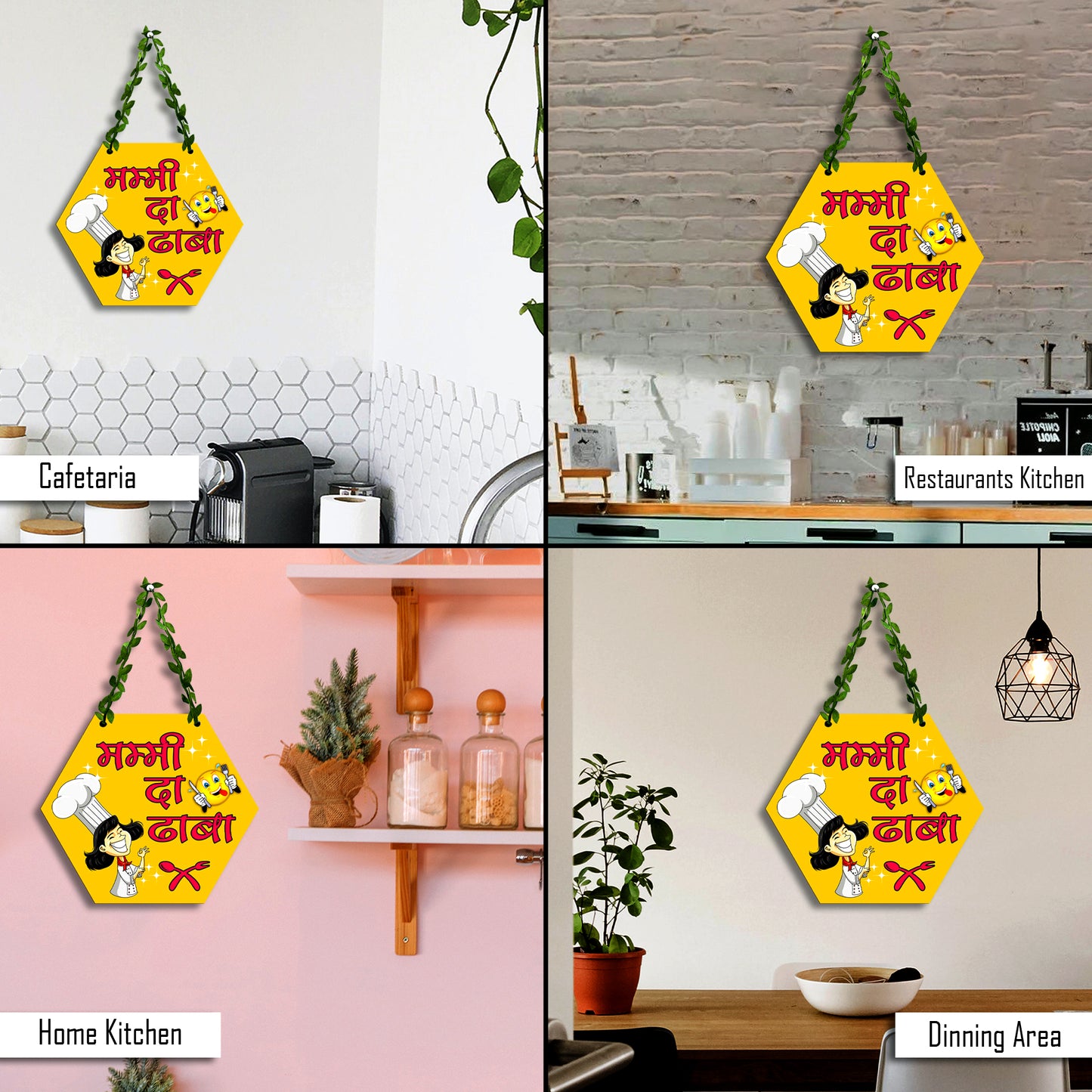 Mummy Ka Dhaba Wall Hanging for Kitchen