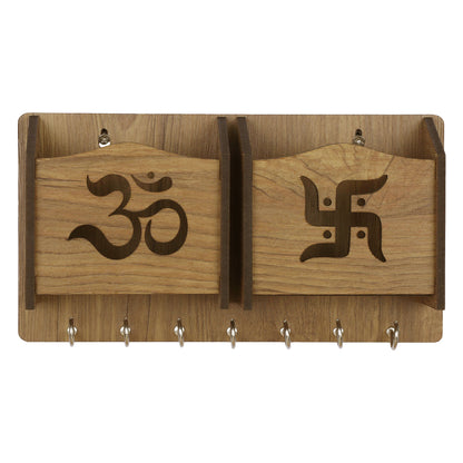 Om Swastik Pocket Key Holder