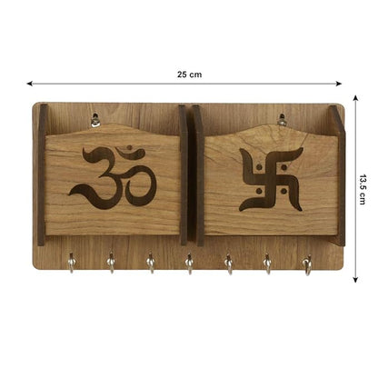 Om Swastik Pocket Key Holder