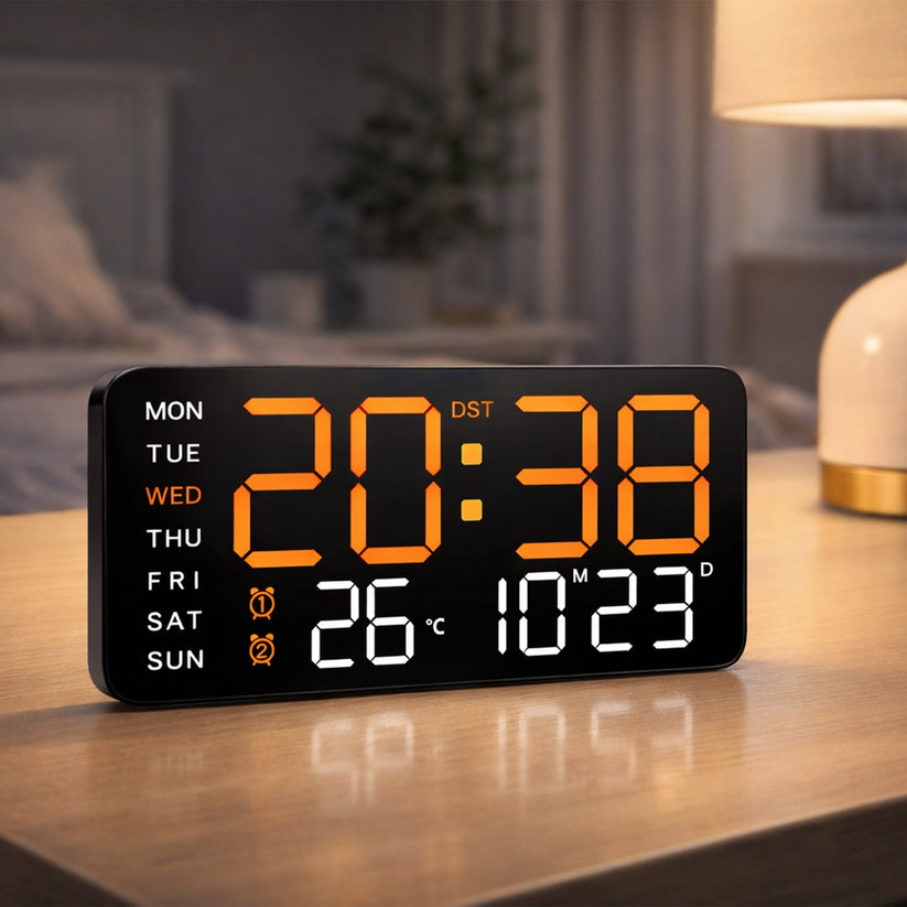 Modern Wall Clock & Table Alarm Clock – Sehaz Artworks