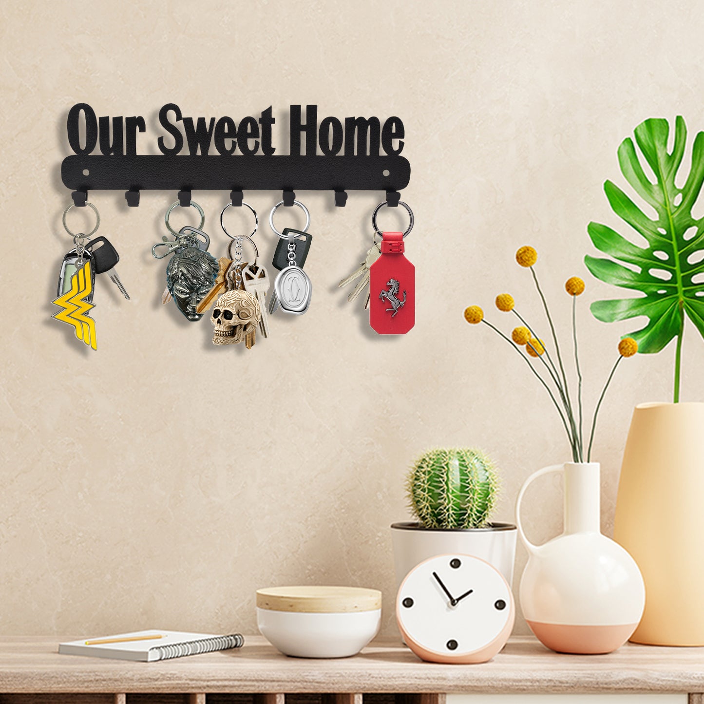 Our Sweet Home Small Metal Key Holder