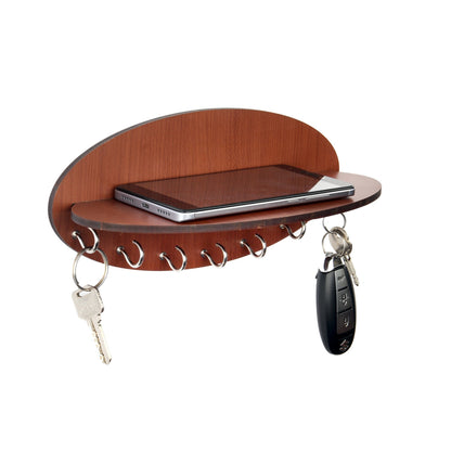 Owal Shelf Brown Pocket Key Holder