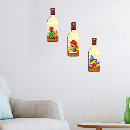 Bottle Shape Wall Hanging