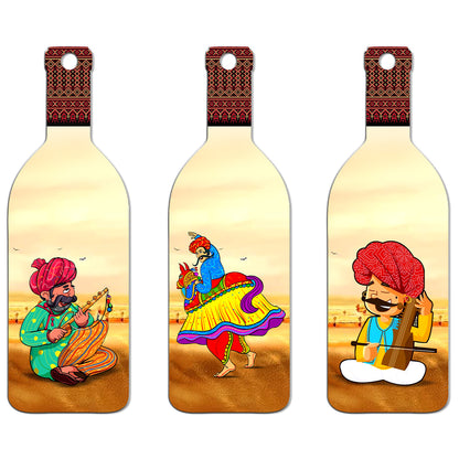 Bottle Shape Wall Hanging