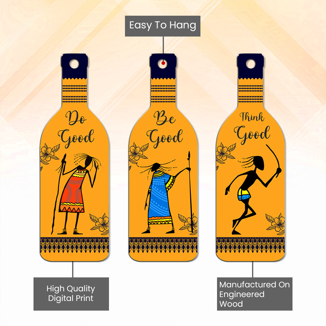 Bottle Shape Wall Hanging