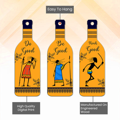 Bottle Shape Wall Hanging