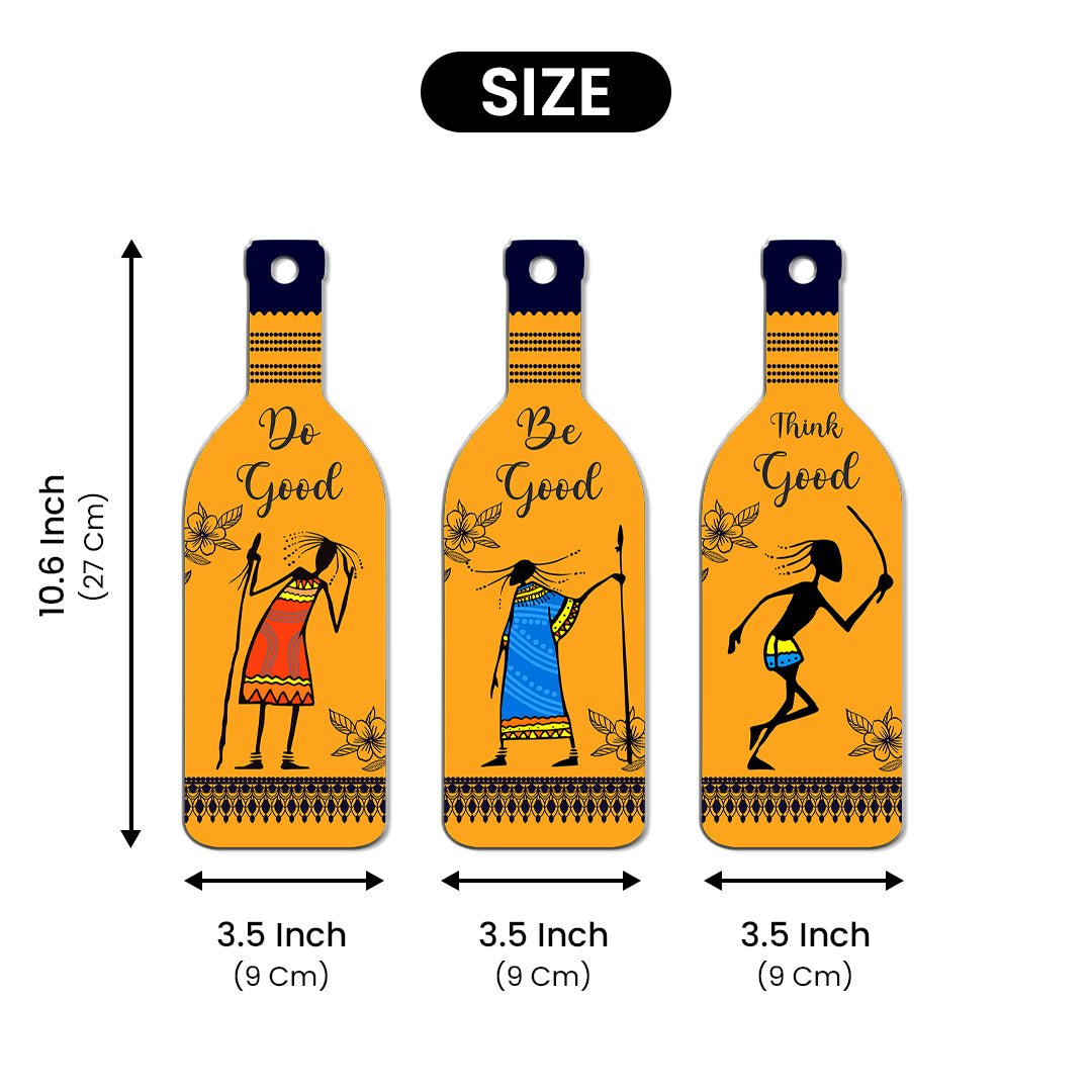 Bottle Shape Wall Hanging